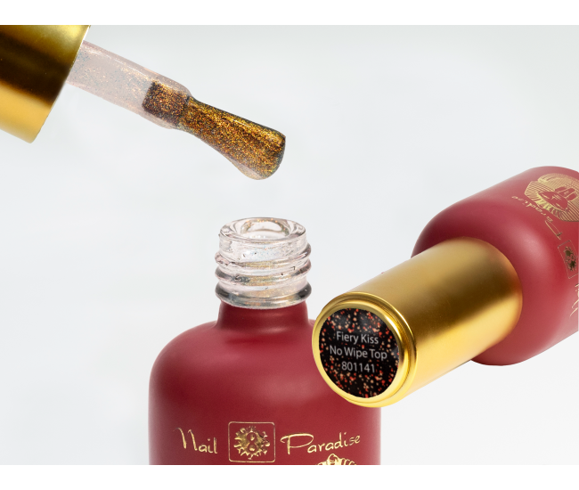 Top Coat - Fiery Kiss no wipe 10ml
